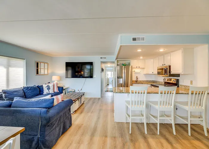 Holiday home Walkable W/ Water View In Ocean City!